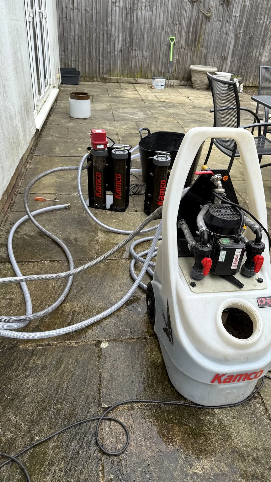 Kamco powerflush equipment